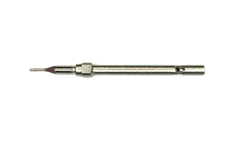 Kiel probe for total pressure and temperature measurement